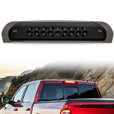 Smoked LED 3rd Tail Lights Brake Lamps For 2002-2009 Dodge Ram 1500 2500 3500 US - Image 1 of 4