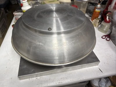 Полностью алюминиевый мощный вентилятор 110 В для крыши чердака сарай сарай высокопрочный купол 22 дюйма - Изображение 1 из 4