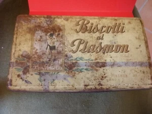 Scatola in latta Plasmon Biscotti vintage - Foto 1 di 7