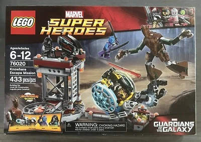 LEGO MARVEL SUPER HEROES KNOWHERE ESCAPE MISSION • 76020 • SEALED • NEW - Image 1 of 2