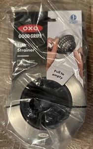 OXO 1308200 Kitchen Sink Strainer Good Grips Satin Silicone Satin - Picture 1 of 3