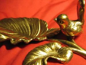 VIDE POCHE-FEMME-1978-LAITON BRASS BRONZE  MASSIF-MADE ENGLAND-9"-NEUF - Imagen 1 de 4