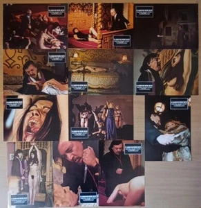 The Sadist of Notre Dame ORIGINAL Spain '81 [12] LOBBY CARD SET Jesus Franco - Picture 1 of 6