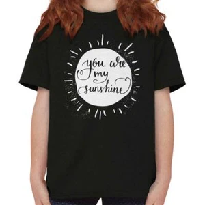 You Are My Sunshine Cute Love Couples Gift Girls Youth Crewneck T Shirts Tees - Picture 1 of 9