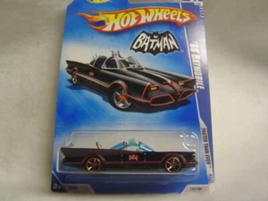 Hot Whee ls '66 Batmobile Faster Tehn ever BATMAN Bin #2 - Imagen 1 de 2