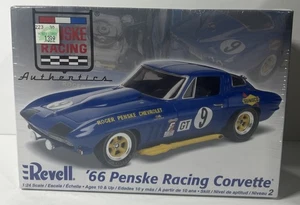 Revell 2863 1/24 Scale 1966 Chevy Penske Racing Corvette Plastic Model Kit *NEW* - Picture 1 of 5
