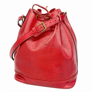 Borsa a tracolla Louis Vuitton Epi Noe rossa M44007 LV originale A998 - Foto 1 di 12