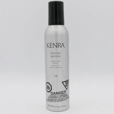 Kenra Volume Mousse # 12 Medium Hold Mousse For Hair 8 oz Can - Image 1 of 2