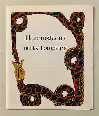 Betty Tompkins, Illuminations, 12 screenprints, SIGNED rare artist's book 1986 Foto 1 de 4