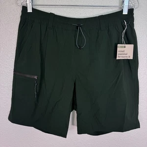 REI Trailmade Shorts Herren Medium Wandern Wandern Outdoor Taschen UPF 50 Nylon grün - Bild 1 von 11