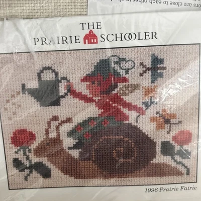 Janlynn / Prairie Schooler "Prairie Fairies" Kit Punto de Cruz Contado Caracol Foto 1 de 4