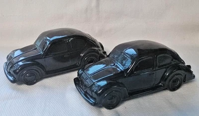 Two Vintage Avon Volkswagen Car Decanters, One is Full & One is Empty - Image 1 of 4
