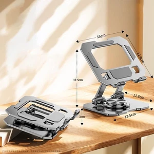 Sleek Modern Design Laptop Tablet Holder with 360 Rotation Functionality - Photo 1/14