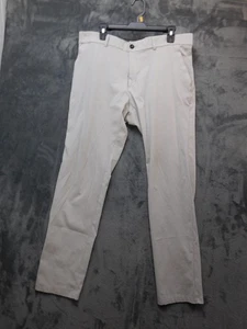 Kjus Pants Mens 38x32 Light Gray Trade Wind Tailored Fit Golf Hiking Outdoor - Picture 1 of 14