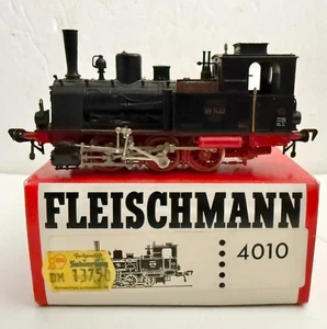 FLEISCHMANN 4010 HO Steam Locomotive BR 89 7462 Model Train w/Box - Video - Picture 1 of 18