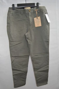 Democracy Jeans Damen 10 Ab Technology Deep Sea Green Stretch Denim Mid Rise WT - Bild 1 von 7