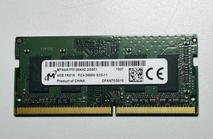 Micron 4GB 1RX16 PC4-2400T-SC0-11 RAM LAPTOP Memory TESTED Lot of 6 - Picture 1 of 3