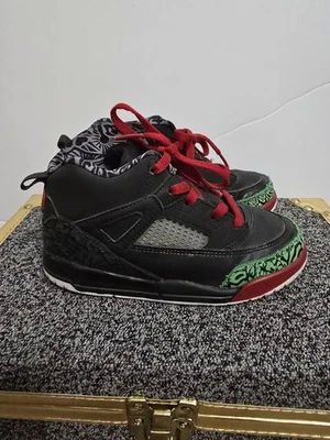 Nike Air Jordan Spizike Juvenil Talla 10c Negro/Verde Foto 1 de 4