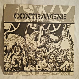 CONTRAVENE: A Call To Action ★ LP 12"Vinyl ★ Tribal War ★ US 2002 ★ Anarcho-Punk - Bild 1 von 7