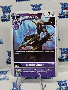 Digimon Card Game NeoDevimon BT4-084 C NM - Picture 1 of 2