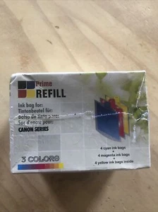 Prime Refill 3 colors 4x4ml Ink Bags for Canon Series - Picture 1 of 5