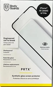 BodyGuardz PRTX Synthetic Glass Screen Protector iPhone SE(2020) / 8 / 7 / 6S - Picture 1 of 2