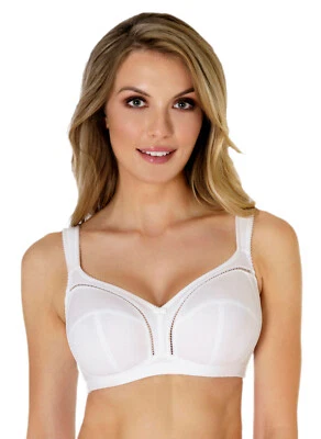 New Wireless Soft Bra With Padded Straps From ROSME, Col. "CLEAN COTTON" 647224 - Image 1 of 2