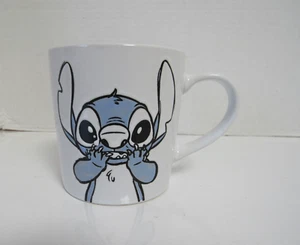Taza de té de café de cerámica Disney Stitch letras con imagen texturizada Zrike NUEVA - Imagen 1 de 6