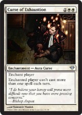 CURSE OF EXHAUSTION Dark Ascension MTG Magic the Gathering Cards DJMagic