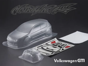Volkswagen Golf MK5 1/10 RC Car Clear Body Shell