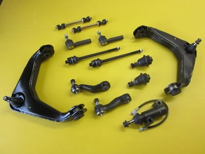 Upper Control Arm Lower Ball Joint Inner Outer Tie Rod End 13 Piece XRF Lifetime - Image 1 of 4