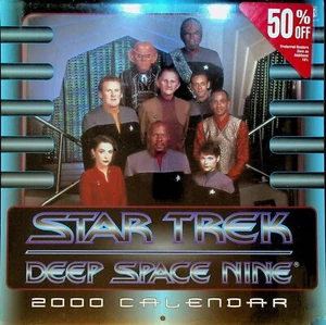 Star Trek Deep Space Nine Calendar Unopened Sealed NOS 2000 - Picture 1 of 2