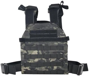 Tactical Adjustable Weighted Vest for Men and Women WODs, Strength Endurance ... - Picture 1 of 5