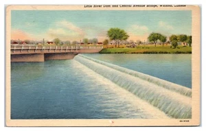 Postal Little River Dam y Central Avenue Bridge en Wichita Kansas - Imagen 1 de 2