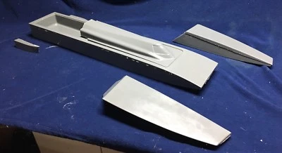 40” OUTRIGGER HYDROPLANE BOAT KIT - SOLID FIBERGLASS MADE IN THE USA! - Image 1 of 4