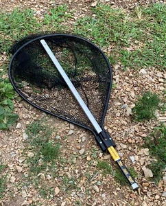 Sportsman Series Landing Net, Meshguard Netting, 36 in Collapsable Handle - Picture 1 of 8