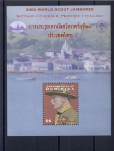 2002 Dominica World Boy Scout Jamboree Thailand SS - Bild 1 von 1
