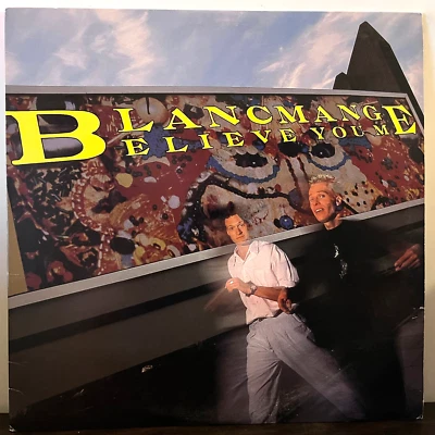 BLANCMANGE - Believe You Me (1985) - 12" Vinyl Record LP - EX Foto 1 de 3