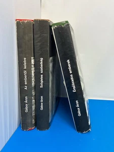 Gábor Áron Hungarian Language Books, Lot of 3, Az Embertöl Keletre - Picture 1 of 23