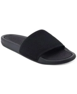 Alfani Men’s Mesh Slide Sandals, Black, 8 - Picture 1 of 4