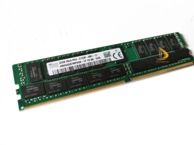 SK Hynix 32GB 2RX4 PC4-2133P DDR4 17000Mhz ECC Server Memory DIMM RAM - Image 1 of 4