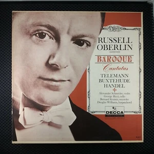 Russell Oberlin - Baroque Cantatas (Decca DL 9414) Telemann Buxtehude Handel - Imagen 1 de 6