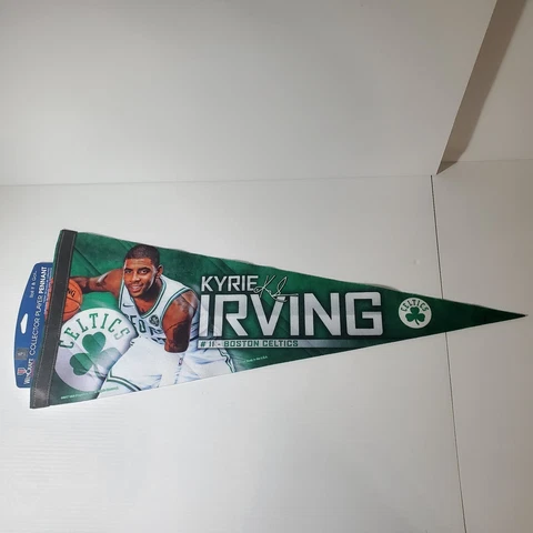 Kyrie Irving Boston Celtics Pennant Flag NBA Banner Decor New Cover