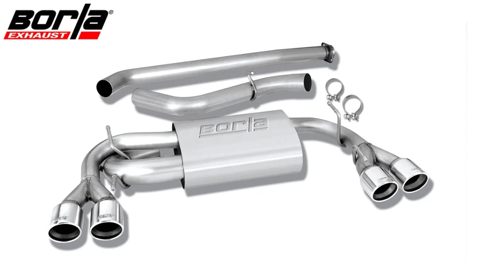 Borla S-Type Cat-Back Exhaust For 08-14 Subaru Impreza WRX STi/Hatchback 2.5L Foto 1 de 1