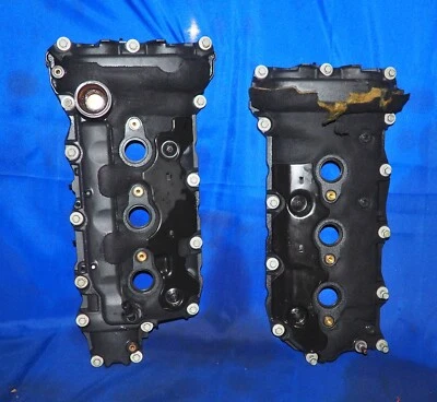 Chevy GMC Cadillac Buick 2008-2017 3,6 L par de cubiertas de válvula de motor izquierda y derecha Foto 1 de 4