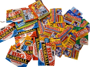Unopened Baseball Card Packs Donruss Topps Score MLB VTG Sticker You Pick Choice - Picture 1 of 37