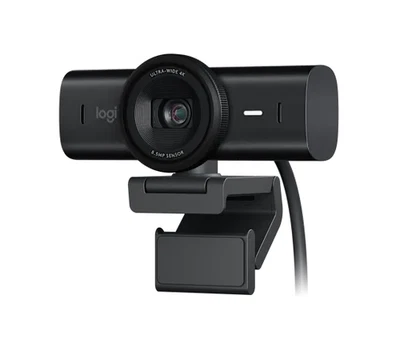 Webcam streaming Logitech MX Brio 4k Ultra HD usata pochissimo nera scatola originale - Immagine 1 di 4