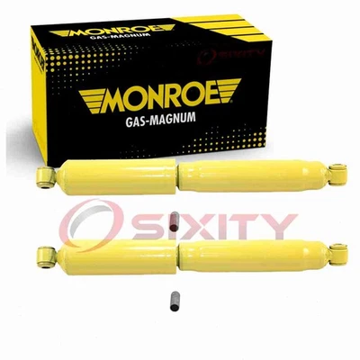 2 pc Monroe Gas-Magnum Rear Shock Absorbers for 1974-1988 Jeep J10 Spring mj - Image 1 of 4