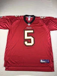 Tampa Bay Buccaneers Josh Freeman #5 Jersey Mens XXL Red Reebok NFL Football - Picture 1 of 7