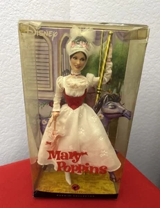 Mary Poppins Barbie Bambola Etichetta Rosa Collezione Disney Collezionismo 2007 #M0672 NUOVO - Foto 1 di 6